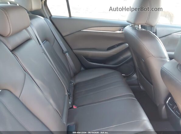 JM1GL1XY6J1319566 2018 MAZDA 6 Silver Widok naklejki z numerem VIN