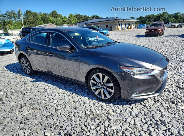 JM1GL1XY8J1329872 2018 MAZDA 6 Silver Przód prawy
