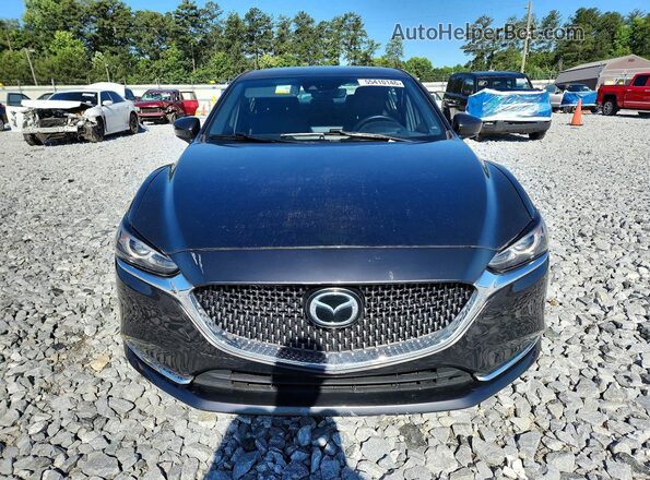 JM1GL1XY8J1329872 2018 MAZDA 6 Silver Widok z przodu