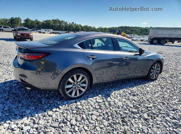 JM1GL1XY8J1329872 2018 MAZDA 6 Silver Tył prawy