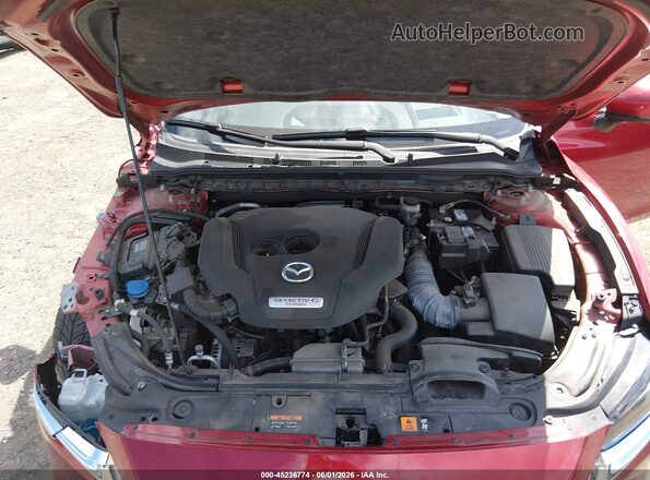JM1GL1XYXM1614495 2021 MAZDA 6 Red Rear view