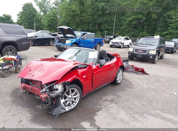 JM1NDAB71H0123330 2017 MAZDA MX-5 MIATA Red Передня ліва чверть