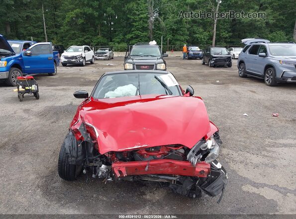 JM1NDAB71H0123330 2017 MAZDA MX-5 MIATA Red Вид щитка приладів