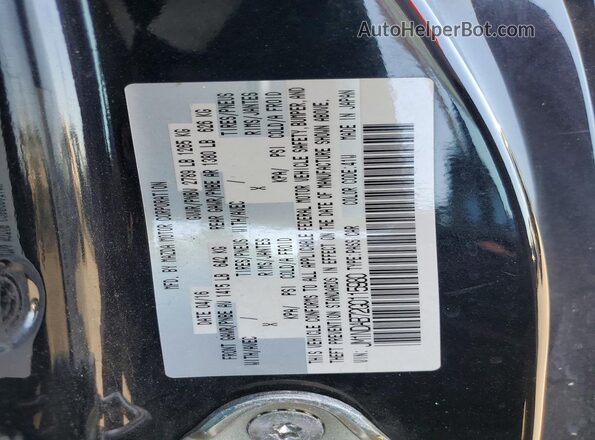 JM1NDAB72G0115980 2016 MAZDA MX-5 Черный Вид подкапотного пространства