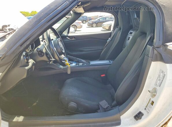 JM1NDAB73K0307367 2019 MAZDA MX-5 White Front interior view