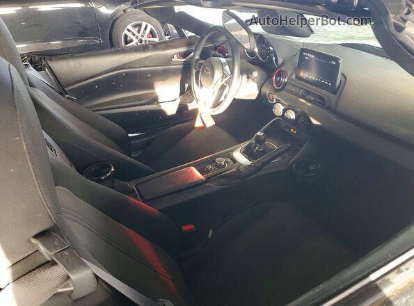 JM1NDAB74P0554727 2023 MAZDA MX-5 Black Հետևի նստատեղերի տեսք