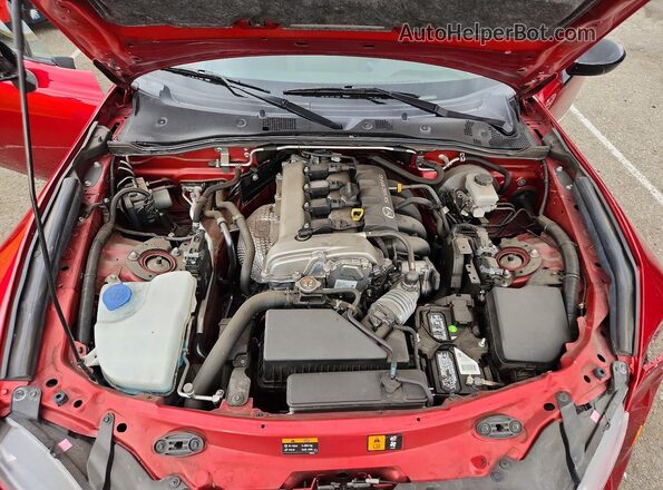 JM1NDAB78L0414335 2020 MAZDA MX-5 Red Rear interior view