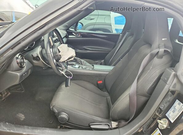 JM1NDAC72L0414796 2020 MAZDA MX-5 Black წინა სალონის ხედი