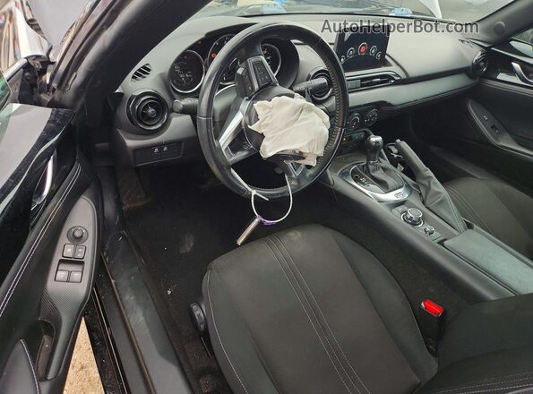 JM1NDAC72L0414796 2020 MAZDA MX-5 Black წინა პანელის ხედი