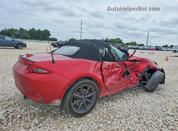 JM1NDAC74H0124681 2017 MAZDA MX-5 Red Trasero derecho