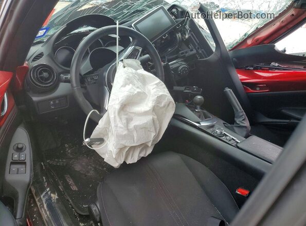 JM1NDAC74H0124681 2017 MAZDA MX-5 Red Vista del salpicadero