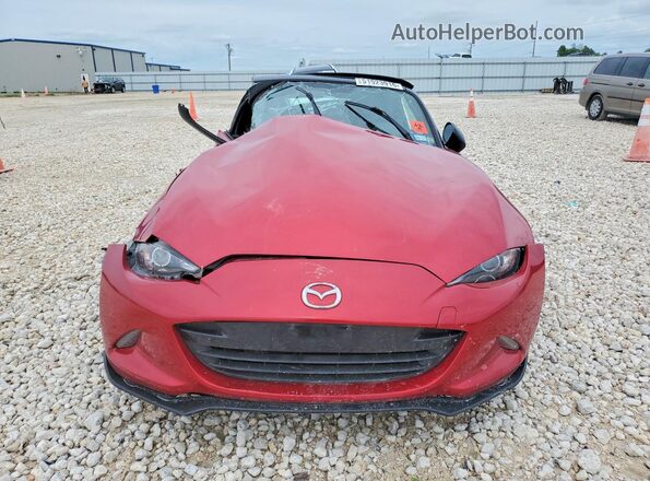 JM1NDAC74H0124681 2017 MAZDA MX-5 Red Vista frontal