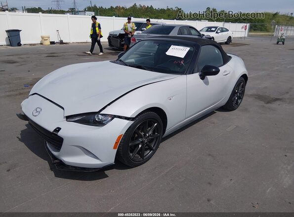 JM1NDAC75G0106351 2016 MAZDA MX-5 MIATA White Передня ліва чверть