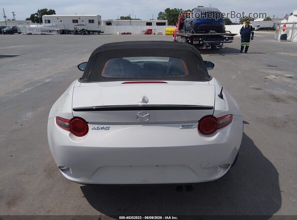 JM1NDAC75G0106351 2016 MAZDA MX-5 MIATA White 