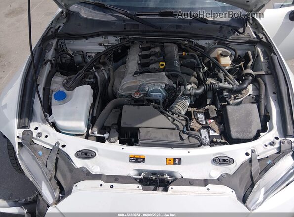 JM1NDAC75G0106351 2016 MAZDA MX-5 MIATA White Вид ззаду