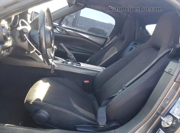 JM1NDAC77G0101667 2016 MAZDA MX-5 Gray Front interior view