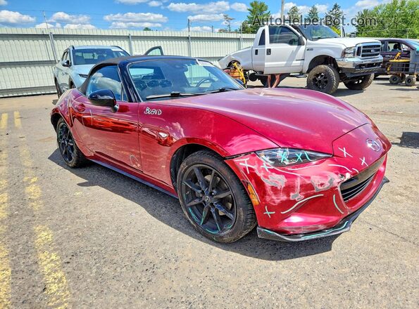 JM1NDAC78K0311560 2019 MAZDA MX-5 Red 