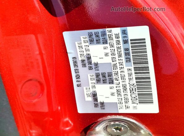 JM1NDAC7XP0551247 2023 MAZDA MX-5 Red Շարժիչի բաժամունքի տեսք