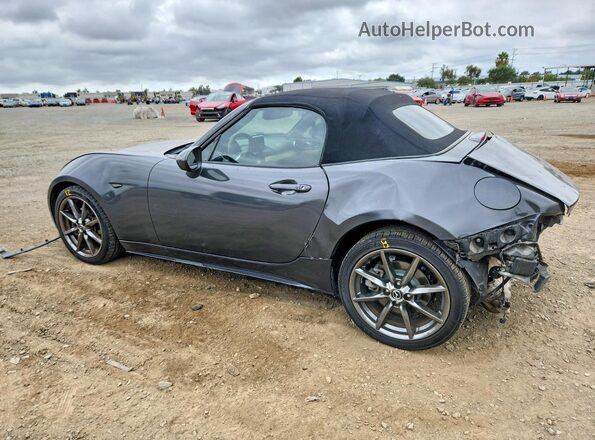 JM1NDAD71G0113490 2016 MAZDA MX-5 Gray Rear left