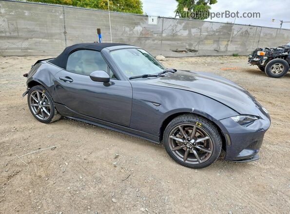 JM1NDAD71G0113490 2016 MAZDA MX-5 Gray Front right