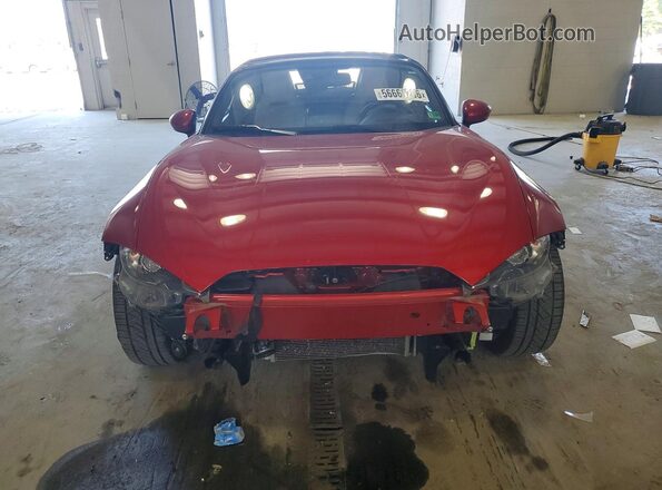 JM1NDAD71H0124264 2017 MAZDA MX-5 Red Widok z przodu