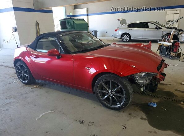 JM1NDAD71H0124264 2017 MAZDA MX-5 Red Przód prawy