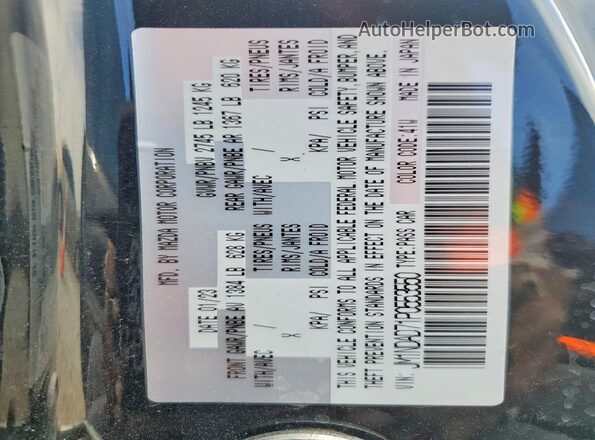 JM1NDAD71P0553550 2023 MAZDA MX-5 Черный 