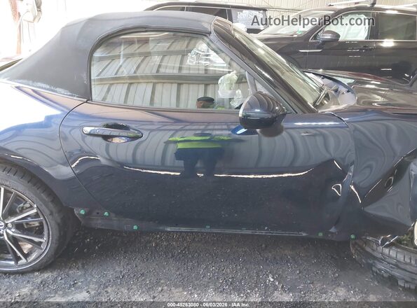 JM1NDAD71S0652393 2025 MAZDA MX-5 MIATA Синий Вид задней части салона