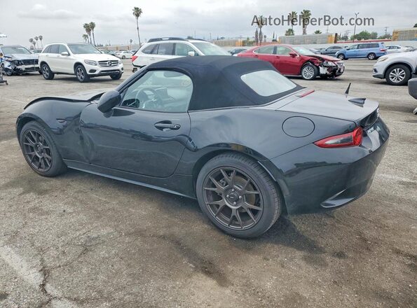JM1NDAD72H0123866 2017 MAZDA MX-5 Black Задня ліва чверть
