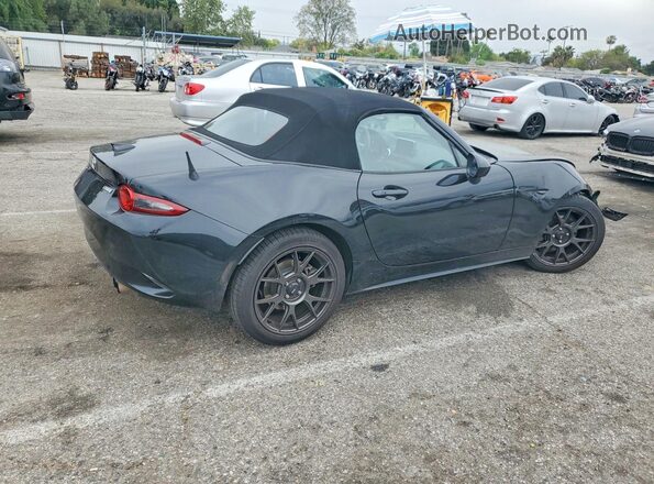 JM1NDAD72H0123866 2017 MAZDA MX-5 Black Задня права чверть