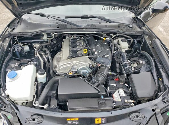 JM1NDAD72H0123866 2017 MAZDA MX-5 Black Вид задньої частини салону