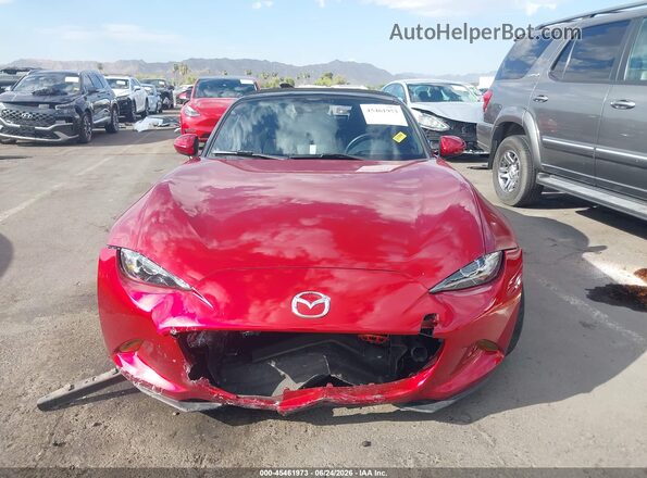 JM1NDAD72P0554187 2023 MAZDA MX-5 MIATA Red Instrument cluster view