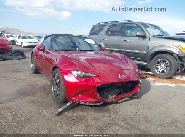 JM1NDAD72P0554187 2023 MAZDA MX-5 MIATA Red Front view