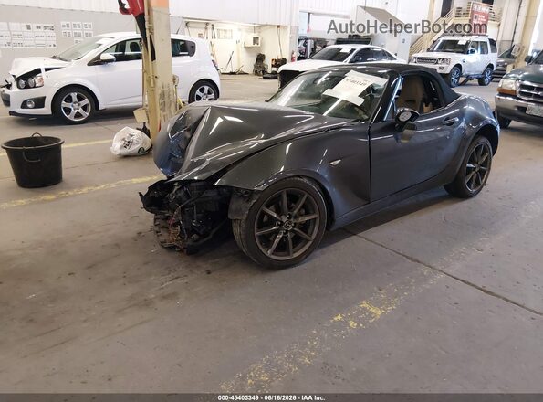 JM1NDAD74G0104332 2016 MAZDA MX-5 MIATA Gray Front left