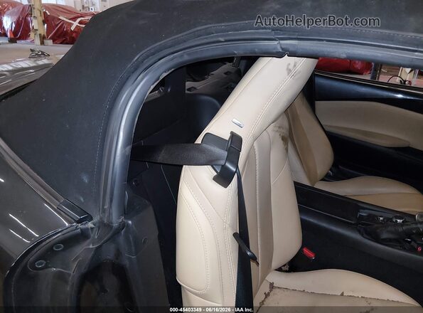 JM1NDAD74G0104332 2016 MAZDA MX-5 MIATA Gray VIN sticker view