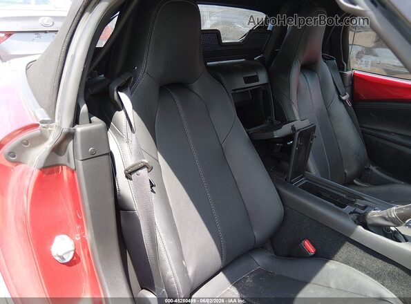 JM1NDAD74N0508292 2022 MAZDA MX-5 MIATA Red Vista de la etiqueta del VIN