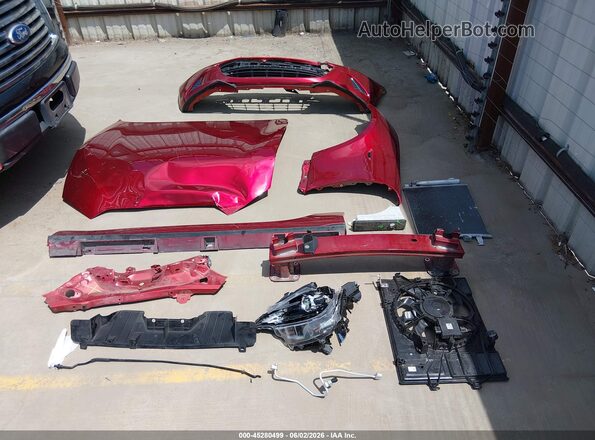 JM1NDAD74N0508292 2022 MAZDA MX-5 MIATA Red Vista del cuadro de instrumentos