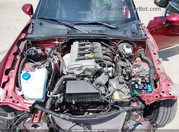 JM1NDAD74N0508292 2022 MAZDA MX-5 MIATA Red Vista trasera