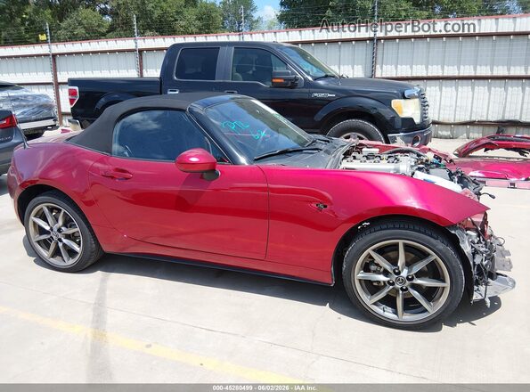 JM1NDAD74N0508292 2022 MAZDA MX-5 MIATA Red Vista interior de 360 grados