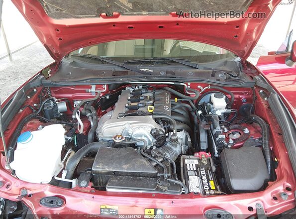 JM1NDAD75G0100192 2016 MAZDA MX-5 MIATA Red Rear view