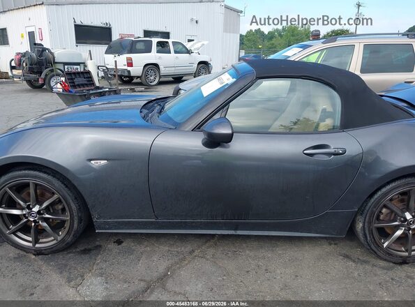 JM1NDAD75G0109829 2016 MAZDA MX-5 MIATA Gray Սալոնի 360 աստիճան տեսք