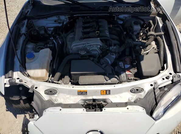 JM1NDAD75J0203877 2018 MAZDA MX-5 White Սալոնի հետևի տեսք
