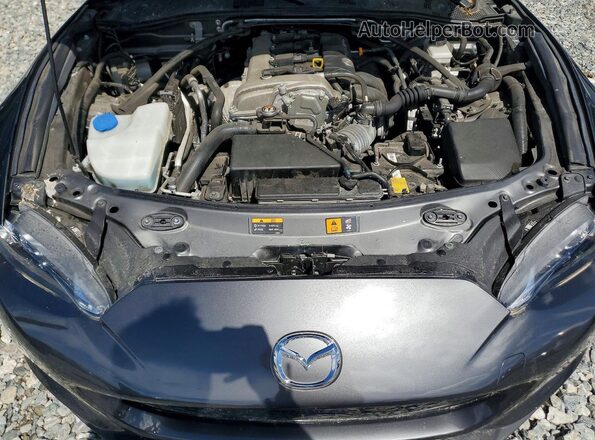JM1NDAD75M0458887 2021 MAZDA MX-5 Gray Սալոնի հետևի տեսք