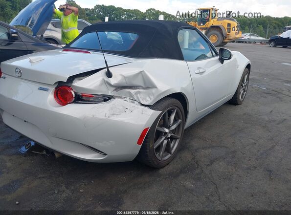 JM1NDAD76G0116465 2016 MAZDA MX-5 MIATA Белый Задняя правая четверть