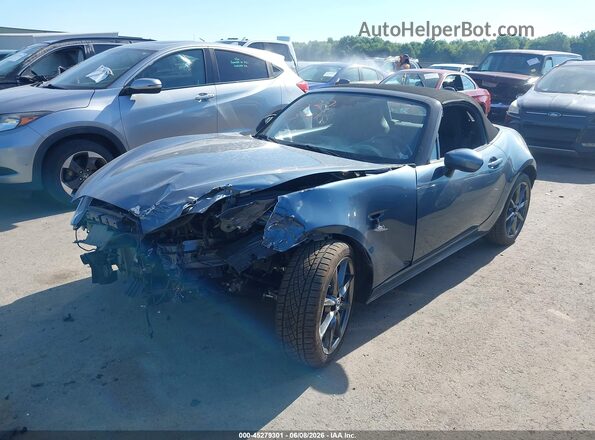 JM1NDAD76G0117860 2016 MAZDA MX-5 MIATA Gray წინა მარცხენა ხედი სამი მეოთხედიდან