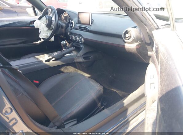 JM1NDAD76G0117860 2016 MAZDA MX-5 MIATA Gray წინა სალონის ხედი
