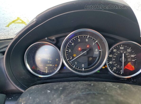 JM1NDAD76P0561224 2023 MAZDA MX-5 Gray ხელსაწყოთა პანელის ხედი