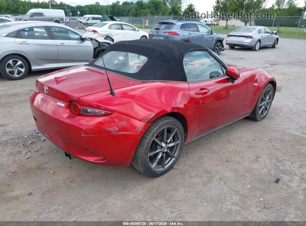 JM1NDAD78H0120437 2017 MAZDA MX-5 MIATA Red Задня права чверть