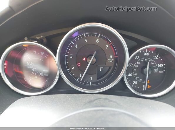 JM1NDAD78H0120437 2017 MAZDA MX-5 MIATA Red Вид задніх сидінь