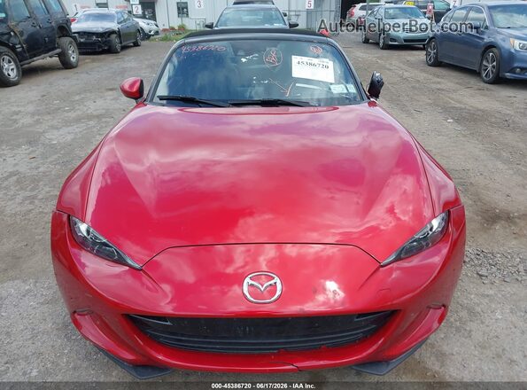 JM1NDAD78H0120437 2017 MAZDA MX-5 MIATA Red Вид щитка приладів